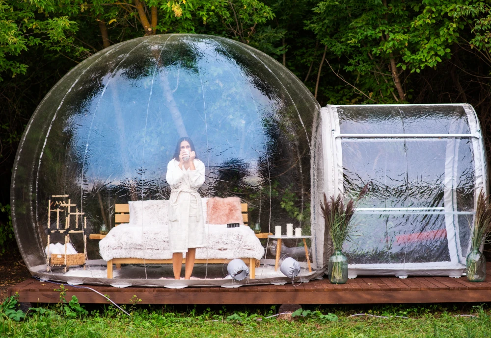 pop up transparent tent